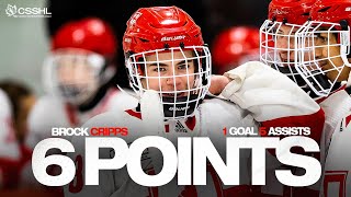 Brock Cripps with a Record Breaking 6Point Performance [upl. by Letnohs]