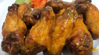 Alitas Mango Habanero con mango natural crujientes  receta fácil ❤️ [upl. by Nallek625]