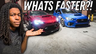 I RACED A STI WITH MY TURBO FRS [upl. by Vladimir104]