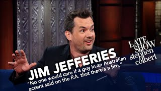 Jim Jefferies Doesnt See The Point In Bombing Australia [upl. by Yantruoc]