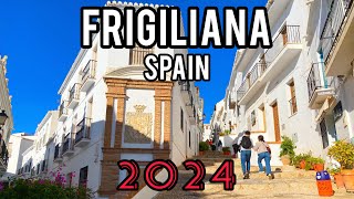 Frigiliana Spain 2024  Beautiful mountainside old town near Nerja [upl. by Edurtreg]