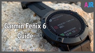 The Garmin Fenix 6 guide 16 tips for settings maps music battery data screens and Connect IQ [upl. by Gish]