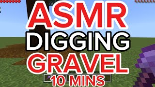 ASMR Digging amp Collecting Gravel Flint Endlessly 10 mins HD [upl. by Eimmak]