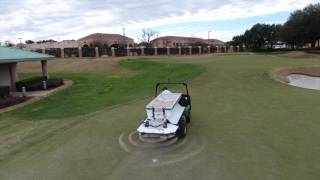 Spring 2017 Aerification at TPC Four Seasons [upl. by Read930]