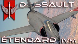 Finally A Worthy French Top Tier Jet  Étendard IVM  War Thunder 195 Gameplay [upl. by Atcliffe880]