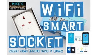 WIFI Smart Socket Cheapest Alexa Enabled IOT Plug [upl. by Dadirac]