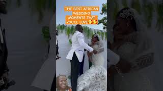 THE BEST AFRICAN WEDDING wedding bride love couple couplegoals weddingmoments trending [upl. by Saturday]