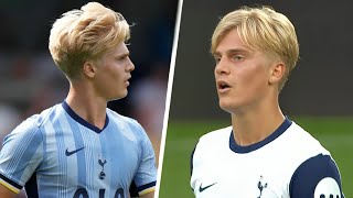 Lucas Bergvall Impressive Start In Tottenham 2024 [upl. by Anairad]