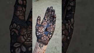 Removing mehendi using coconut oil for dark stain 🤩shortsvideo hennadesign hennadesigns [upl. by Assiral]