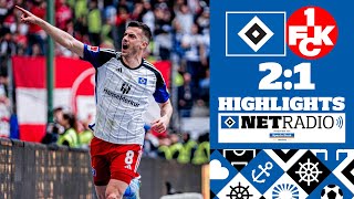 quotDEN HABE ICH SCHON DRIN GESEHENquot  HSV vs 1 FC Kaiserslautern  Highlights im HSVnetradio [upl. by Muscolo]