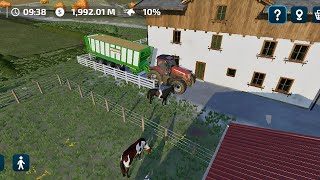 11 hr Non stop Farming Simulator 22💯 FS 23 harvester farming livestream [upl. by Enidualc231]