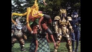 Power Rangers vs Pineoctopus  E11 No Clowning Around  Mighty Morphin  Power Rangers Official [upl. by Hehre]