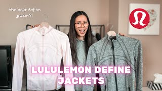 The Best Lululemon Define Jacket  Comparison Sizing Try On amp Review  2024 [upl. by Arvind]