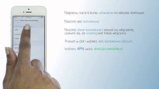 Lycamobile Polska  Ustawienie Internetu w telefonie iPhone [upl. by Ahras]