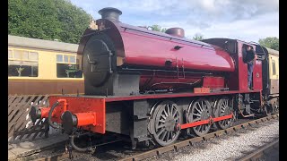 Ecclesbourne Valley Railway 10th August 2024 [upl. by Leiruh475]