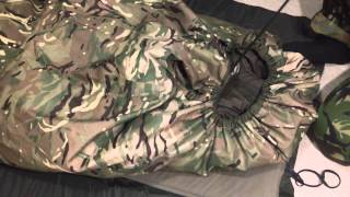 British army sleeping bag cover Bivy bag ENG [upl. by Isdnyl]