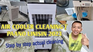 AIR COOLER 6L WATER TANK CLEANINGHOW TO CLEAN AIR COOLER STEP BY STEP 2023 [upl. by Nicoli656]