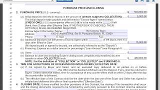 Purchase and Sales Contract 101  Writing the As Is Contract [upl. by Eneleoj]