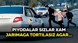 SIZLAR XAM JARIMAGA TORTILASIZ  PIYODALAR UCHUN XAM QOIDA BOR [upl. by Enilrac]