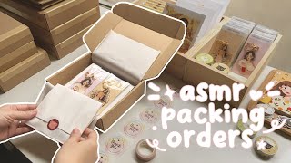 asmr packing orders  small business  Phomemo 241BT Label Printer [upl. by Aehtrod]