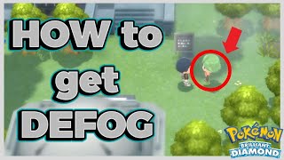 How To Get quotDEFOGquot In Pokemon Brilliant Diamond amp Pokemon Shining Pearl  Nintendo YouTuber [upl. by Eckblad]