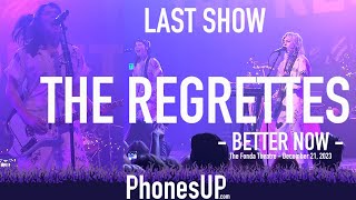 Better Now LIVE  The Regrettes LIVE  122123  Last Show Ever  Los Angeles  PhonesUP [upl. by Nolahc]