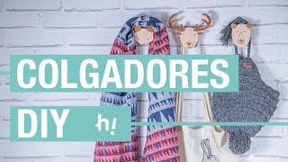 Colgadores de madera con forma de animales · Handfie DIY [upl. by Ojaras778]