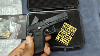 half size glock 17 replica in India best for movies and decoration no license needed [upl. by Ahsinotna]