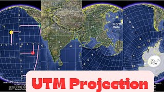 UTMIntroduction amp Zone Numbering🌏️🛰️🗺️ [upl. by Adiaroz982]