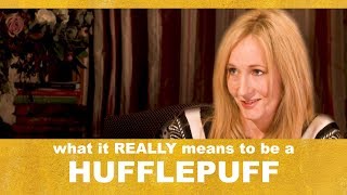 what it REALLY means to be a hufflepuff [upl. by Rafa318]