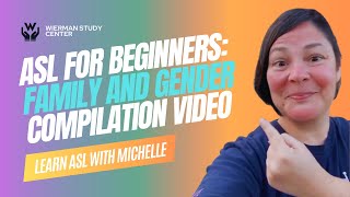 ASL Family and Gender Signs  Easy Sign Language Tutorial [upl. by Lennaj574]