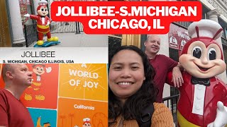 Jollibee South Michigan Ave Chicago IL [upl. by Arevle]