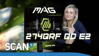 The Monitor That Does It All  MSI MAG 274QRF QD E2 [upl. by Aleron]