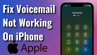 How To Fix Voicemail Not Working on iPhone iOS 1516 [upl. by Danyette]