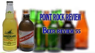 Review 55  Landshark Island Style Lager amp Red Stripe [upl. by Rotce]