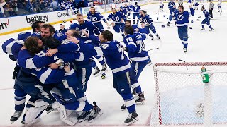 Lightning win backtoback are 20202021 Stanley Cup Champions [upl. by Yllas]