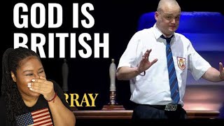 American Reacts Al Murray  God Is British [upl. by Siramaj660]