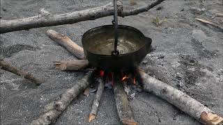 Ancient Celtic Bushcraft Reenactment  Le voyage du Gaulois [upl. by Lewak436]