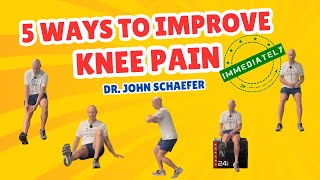 5 Ways To Improve Your Knee Pain Immediate Relief [upl. by Siekram]