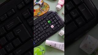 customised keyboard part 18 art acrylic drawing acrylicpainte acrylicpainting painting artist [upl. by Cacia70]