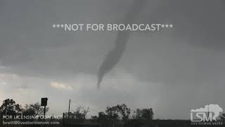 042719 Aspermont TX  Tornado [upl. by Burrus306]