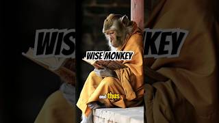 Fictional story about a wise monkey story shorts storyrandom [upl. by Ahteres817]