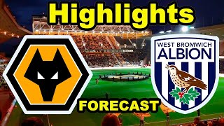 Wolverhampton Wanderers vs West Bromwich Albion live statistics text value [upl. by Nnairret]