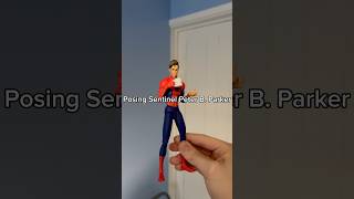 Posing Sentinel Peter B Parker music milliondollarbaby Spiderver spiderman actionfigure peter [upl. by Rovaert]