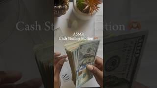 CASH STUFFING ASMR ♡ cashbudgeter cashstuffingenvelopes cashenvelopessystem [upl. by Granny]