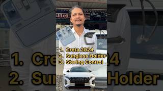 2024 Creta Sunglass Holder And Stering Control I￼nstallation ￼creta2024 shots accessories [upl. by Aibat910]