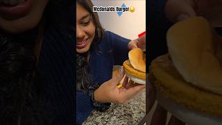 Mcdonalds Burger🤤 mcdonalds burger shortvideo trending love burgers tasty youtubeshorts wow [upl. by Honey807]