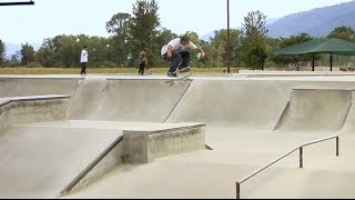 CHRIS RAY GARDNERVILLE SKATEPARK WITH SILENT MIKE [upl. by Caia259]