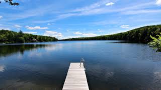 Camp on Martins Pond Peacham Vermont [upl. by Danuloff446]