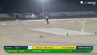 Live Cricket Match  NCC DHUNDHA vs Barmer Magra  28Oct24 1120 PM 10 overs  Shree Jarneshwar N [upl. by Alfy736]